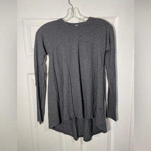 Lululemon Gray Long Sleeve Shirt